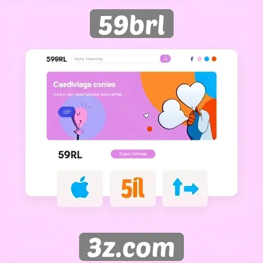 Usuários destacam a interface amigável do 59brl